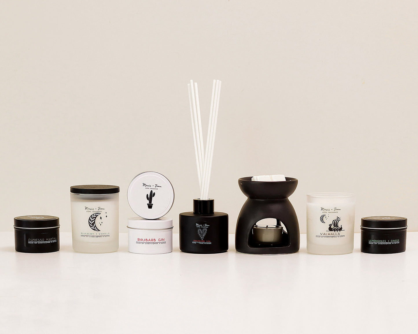 Valhalla soy wax candle - Viking warrior.