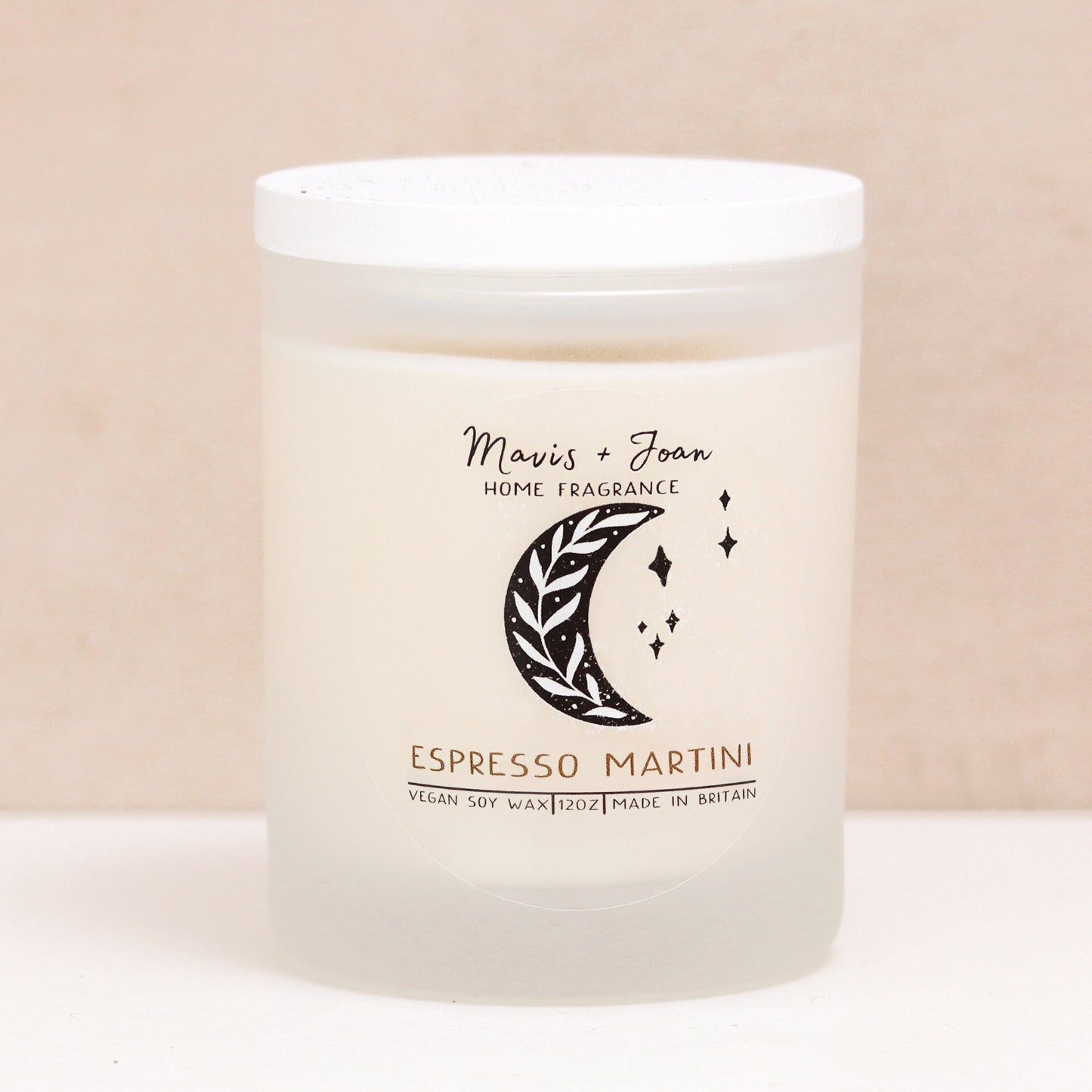 Espresso martini soy wax candle - Powerful coffee scent.