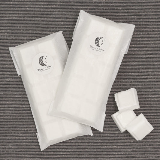 Wax melt snap bar, Lemongrass and ginger scent.